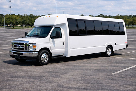 25-passenger minibus rental Liberty TX